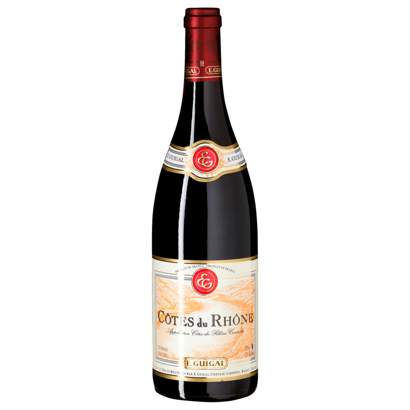 Côtes du Rhônes Rotwein trocken 0,75l